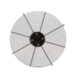60x60mm Chrome Metal Fan Protection Grille – Round Grid (Model 5068)