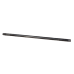 Pipe, Cut Length, Black Steel 1/2" x 24"