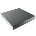E-Lite Gray Plastic Pad, 24 x 24 x 3