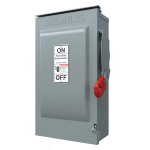Siemens 3-Pole 3-Fused HD Safety Switch, 60A, 600V