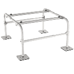 18" Dual Fan Mini-Split Stand, Steel