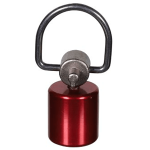 5/16" Sentry R-410 Locking Cap w/ Key, Red, 4 pk