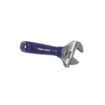 Extra Wide Jaw 8 In Adjustable Wrench