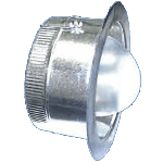Air Tite Collar w/ Damper, #503, 6"