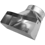 Straight Register Boot, #601P, 12 x 4 x 8"