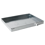 Condensate Metal Drain Pan, 26 x 26 x 2", 26 ga
