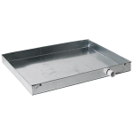 Condensate Metal Drain Pan, 26 x 56 x 2", 26 ga