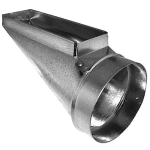 Center End Register Boot, #244, 6 x 14 x 8"