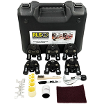 RIDGID 24 kN Copper Press 6 Jaw Kit, 1/4", 3/8", 1/2", 5/8", 3/4", 7/8"
