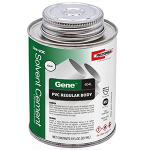 Gene 404L PVC Cement, Low-VOC, 1/2 pt