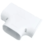 Slimduct 3-1/4" Tee, White 100