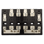 Fuse Holder, 6 Pole, 60/30/30 Amp, 250V