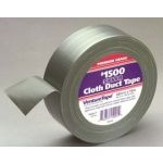 Cloth Duct Tape, 2" x 60 yd, 11 Mil, Gray