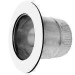 Air-Tite Flat Takeoff, 10" Collar, Plain