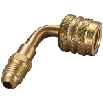 90 Degree Adapter, 1/4" LH FFL to 1/4" RH MFL