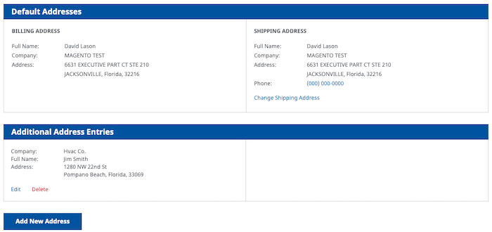 address book