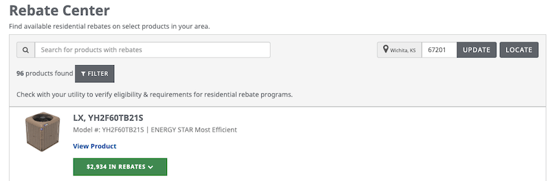 rebates center